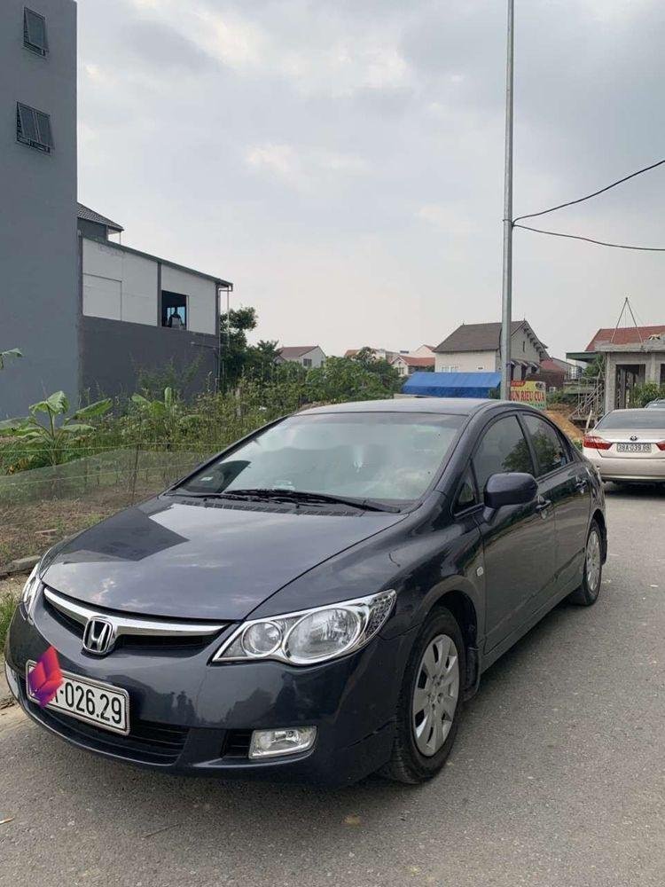 Honda Civic 2008 - Cần bán gấp Honda Civic sản xuất 2008, màu xanh lam, giá 270.2tr xe nguyên bản