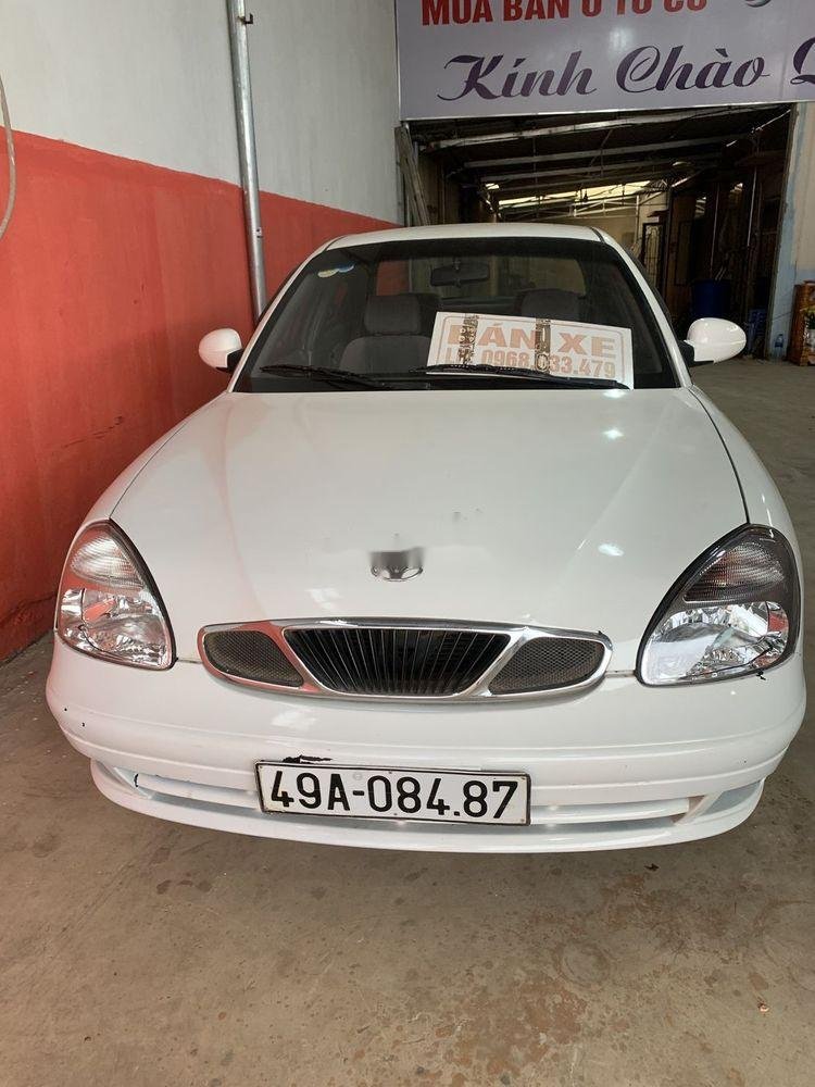 Daewoo Nubira   MT 2002 - Cần bán lại xe Daewoo Nubira MT đời 2002, màu trắng, nhập khẩu nguyên chiếc