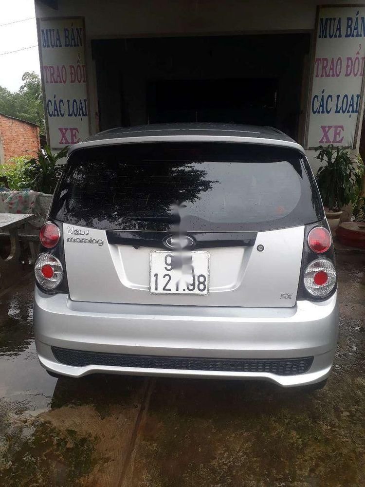 Kia Morning 2012 - Cần bán Kia Morning 2012, màu bạc xe nguyên bản