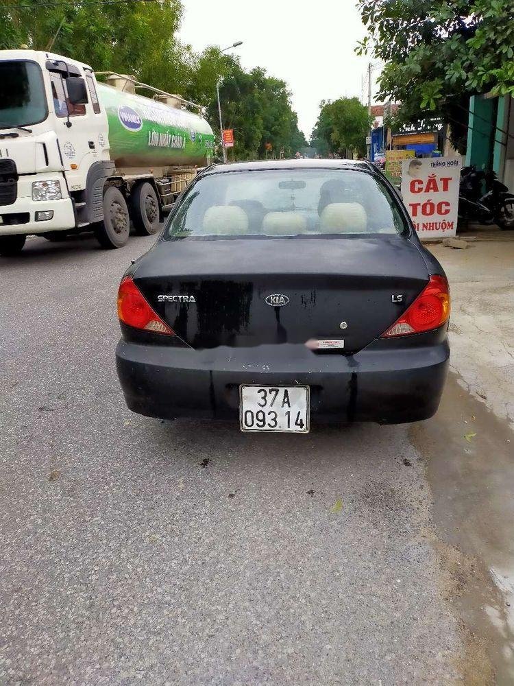 Kia Spectra 2005 - Bán Kia Spectra đời 2005, màu đen, nhập khẩu nguyên chiếc chính hãng