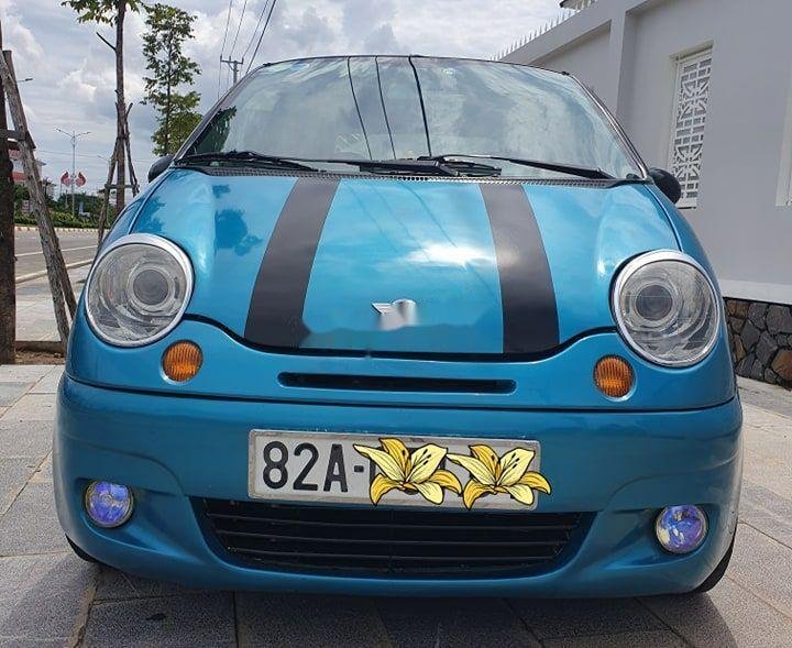 Daewoo Matiz 2009 - Cần bán xe Daewoo Matiz 2009, màu xanh lam xe nguyên bản