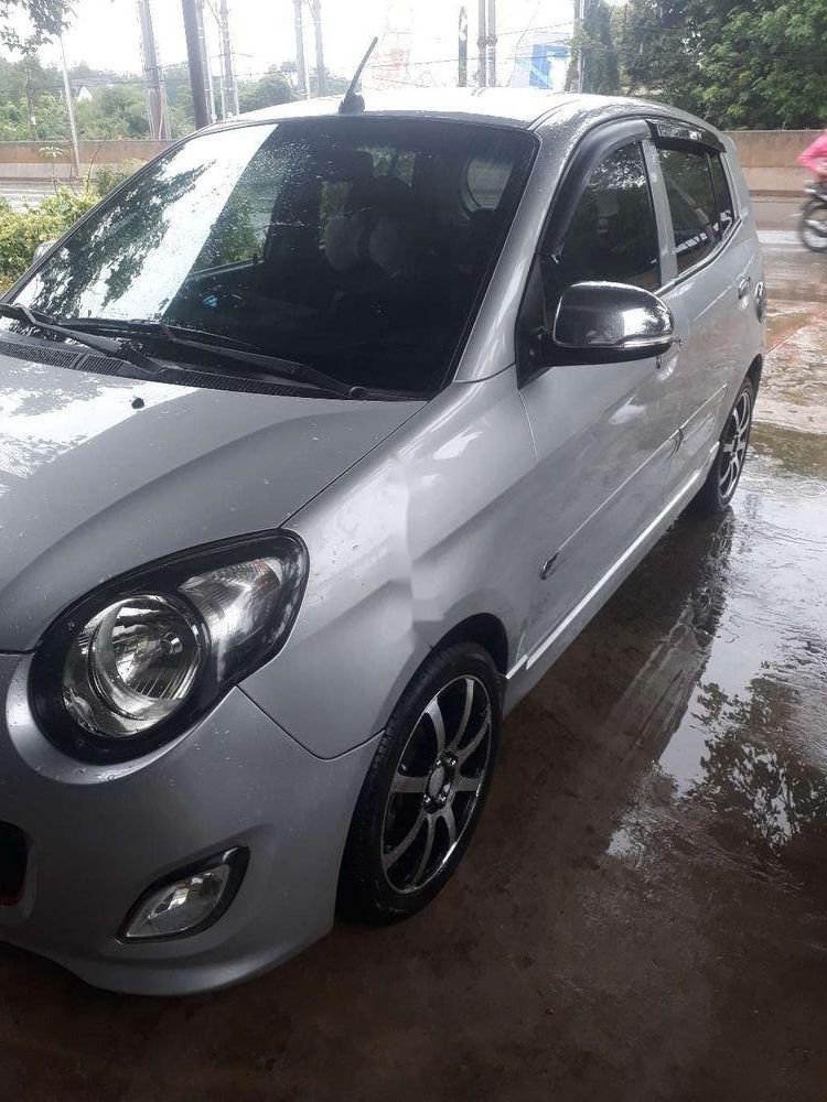 Kia Morning 2012 - Cần bán Kia Morning 2012, màu bạc xe nguyên bản