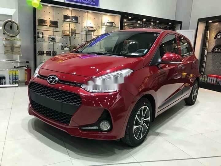 Hyundai Grand i10 2019 - Bán Hyundai Grand i10 đời 2019, màu đỏ số sàn xe nội thất đẹp