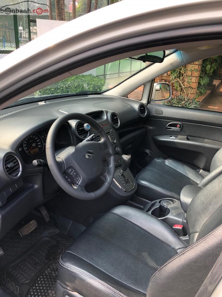 Kia Carens SX AT 2012 - Bán Kia Carens SXAT 2012, màu bạc, giá tốt