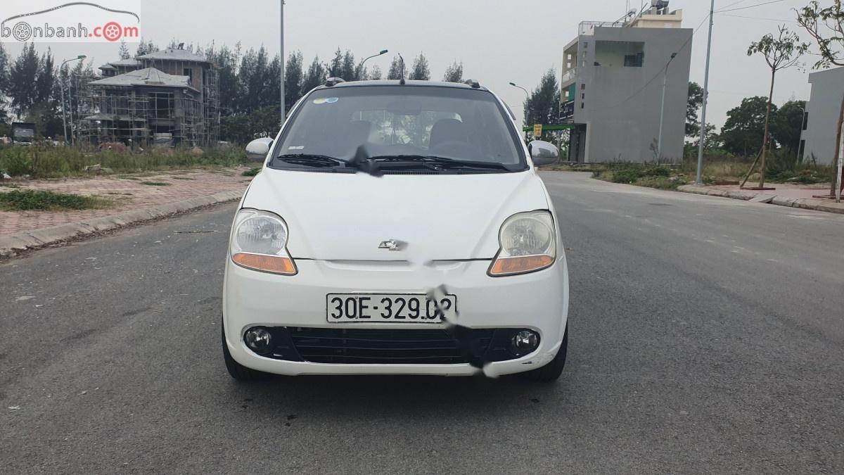 Chevrolet Spark LT 0.8 MT 2010 - Bán Chevrolet Spark LT 0.8 MT sản xuất 2010, màu trắng