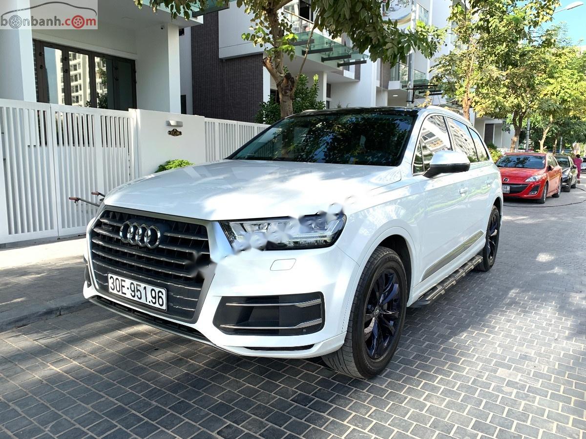 Audi Q7 2017 - Cần bán gấp Audi Q7 đời 2017, màu trắng, nhập khẩu nguyên chiếc chính hãng
