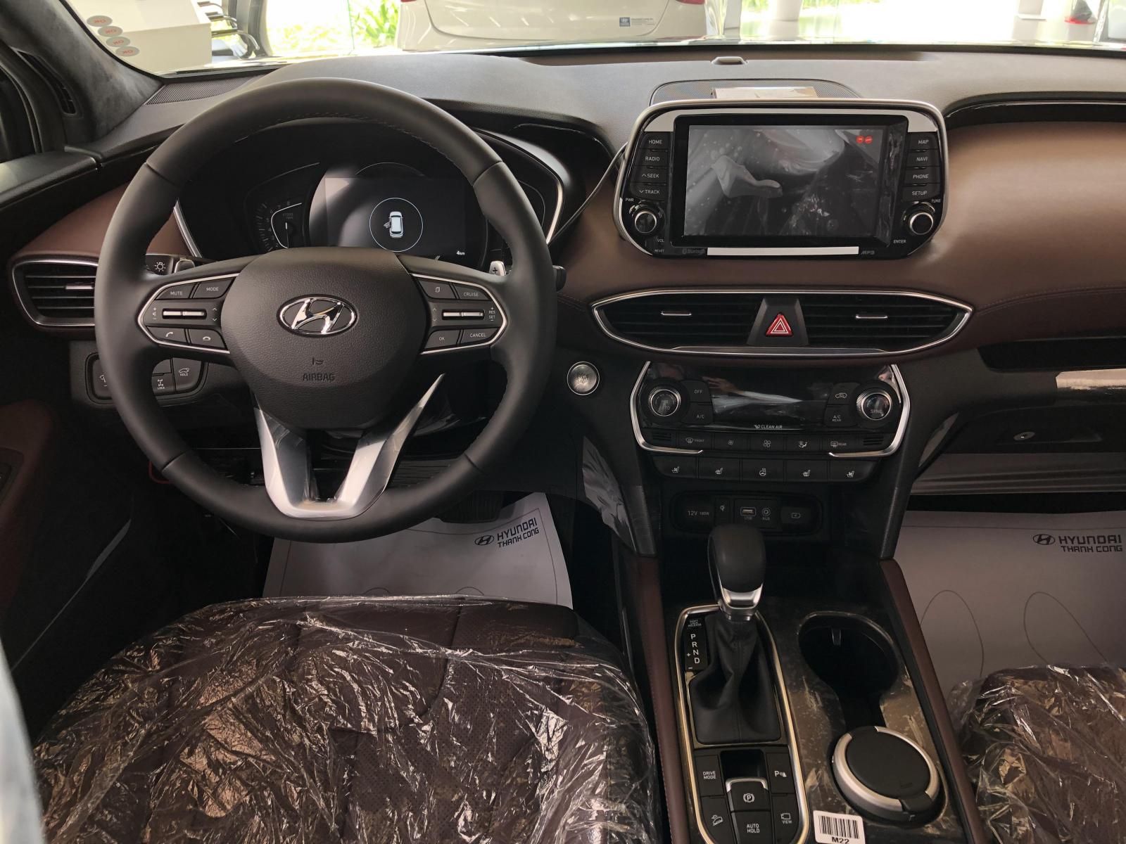 Hyundai Santa Fe 2.2 L 2019 - Ưu đãi cực lớn - Quà tặng vô vàn, Hyundai SantaFe phiên bản máy dầu, đời 2019, màu xanh dương, giá rẻ