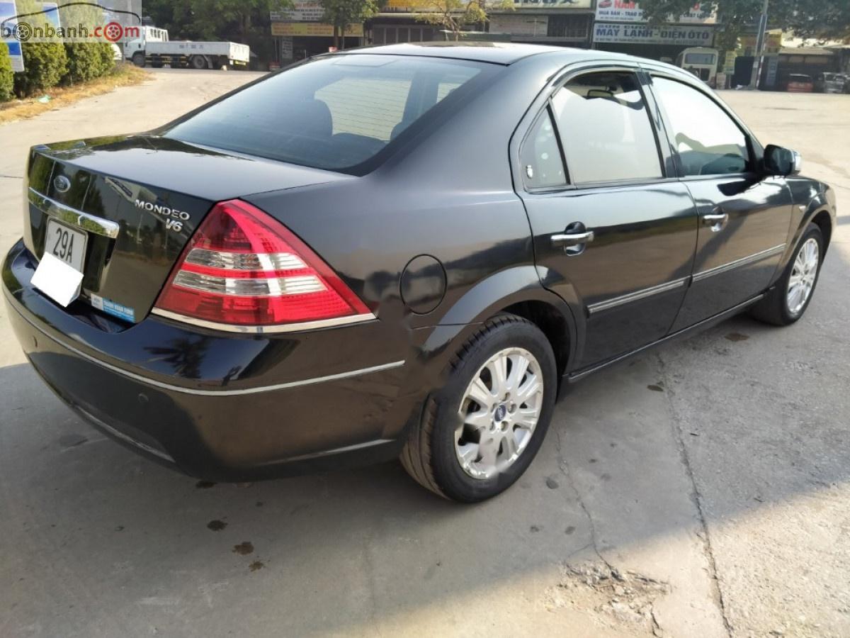 Ford Mondeo 2.5 AT 2008 - Bán Ford Mondeo 2.5 AT đời 2008, màu đen, số tự động, giá 230tr
