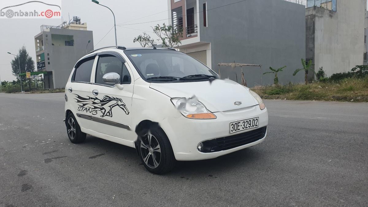 Chevrolet Spark LT 0.8 MT 2010 - Bán Chevrolet Spark LT 0.8 MT sản xuất 2010, màu trắng