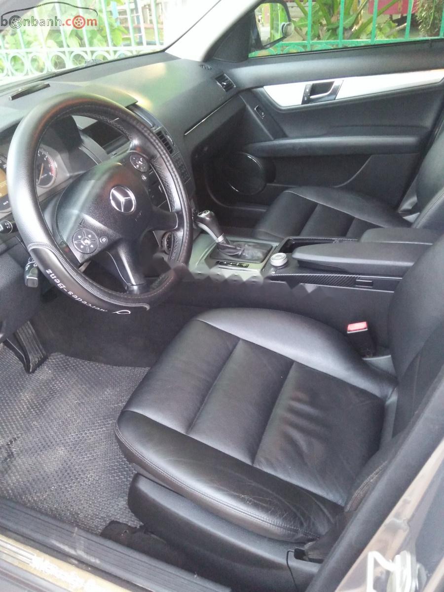 Mercedes-Benz C class C230 2008 - Cần bán xe Mercedes C230 sx 2008, màu xám, 386 triệu