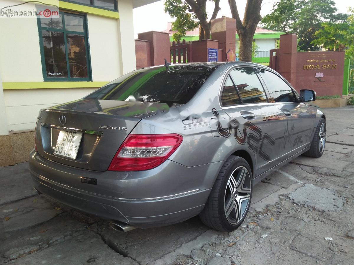 Mercedes-Benz C class C230 2008 - Cần bán xe Mercedes C230 sx 2008, màu xám, 386 triệu