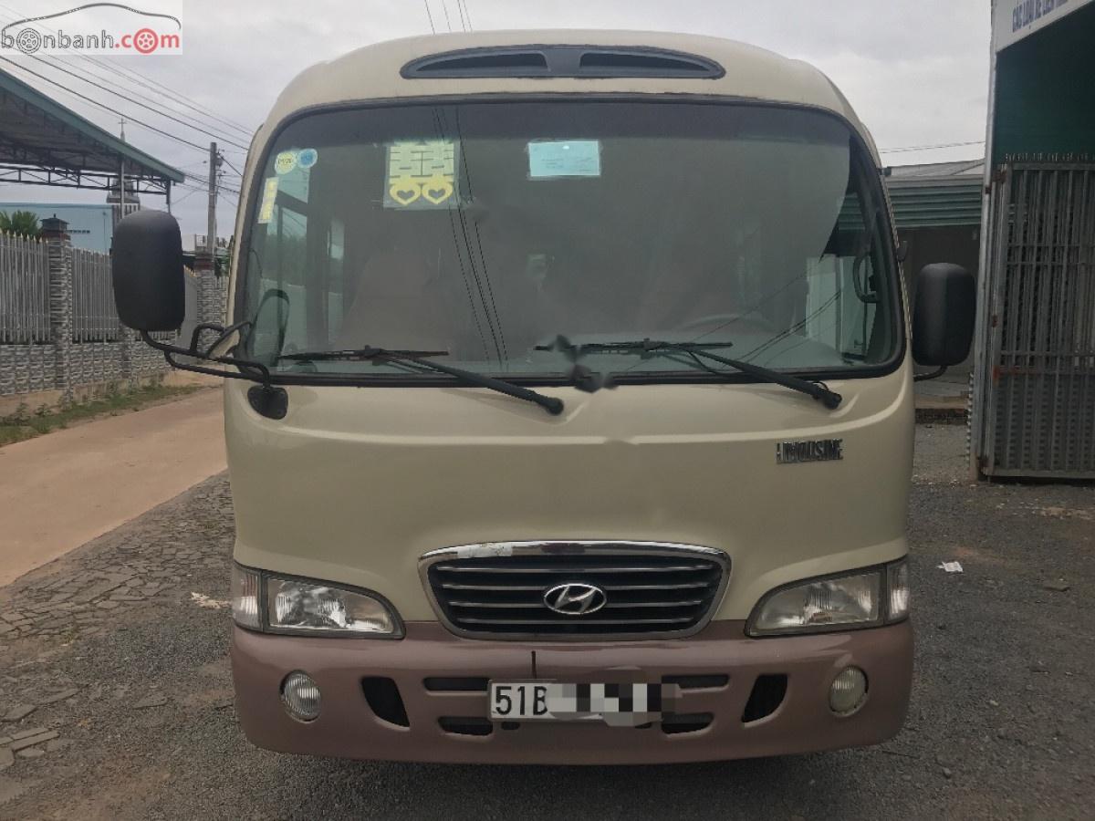 Hyundai County 2009 - Cần bán gấp Hyundai County năm 2009, màu vàng, nhập khẩu nguyên chiếc chính hãng