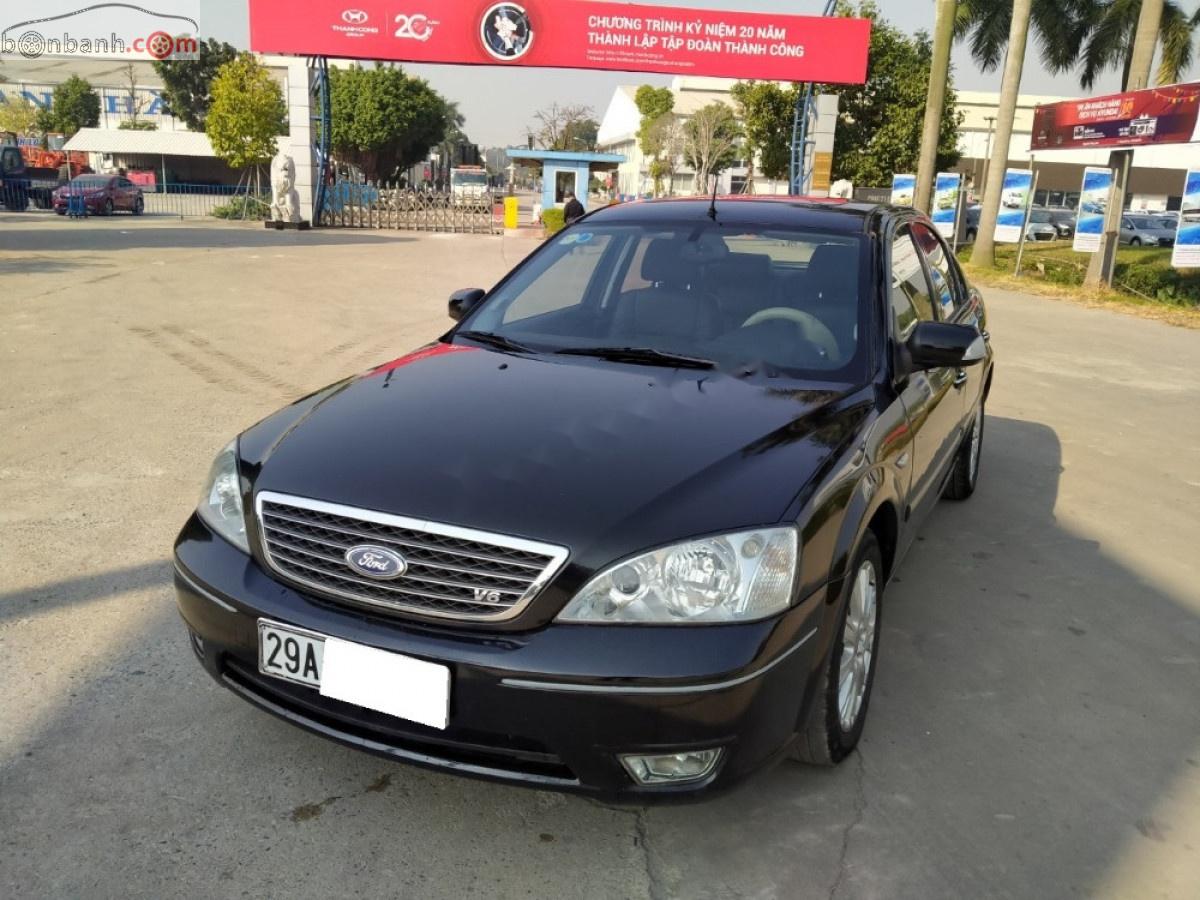 Ford Mondeo 2.5 AT 2008 - Bán Ford Mondeo 2.5 AT đời 2008, màu đen, số tự động, giá 230tr