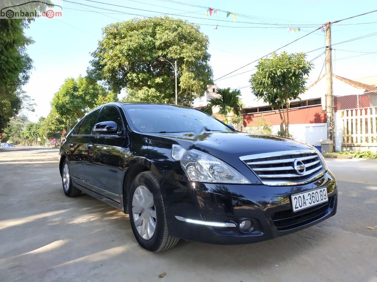Nissan Teana 2011 - Bán Nissan Teana 2.0 AT đời 2011, màu đen, nhập khẩu như mới