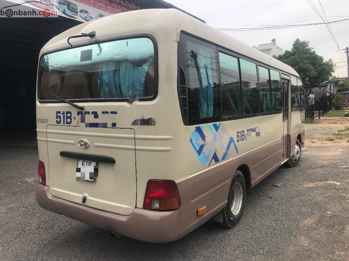Hyundai County 2009 - Cần bán gấp Hyundai County năm 2009, màu vàng, nhập khẩu nguyên chiếc chính hãng