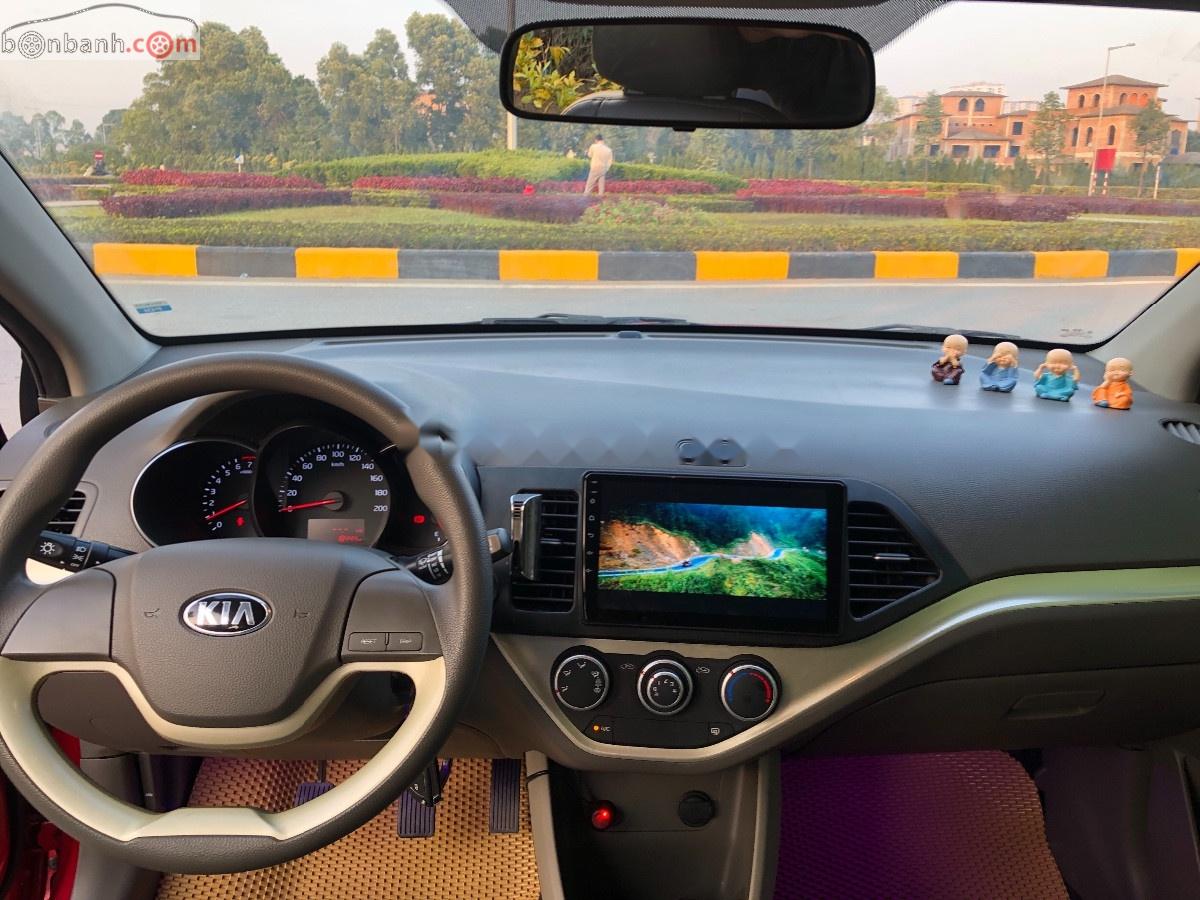 Kia Morning MT 2016 - Bán xe Kia Morning MT năm 2016, màu đỏ xe gia đình, 280 triệu