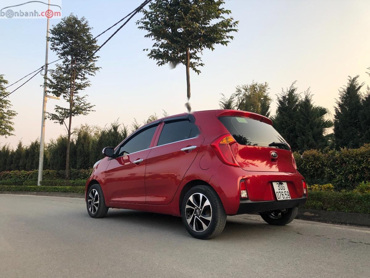Kia Morning MT 2016 - Bán xe Kia Morning MT năm 2016, màu đỏ xe gia đình, 280 triệu