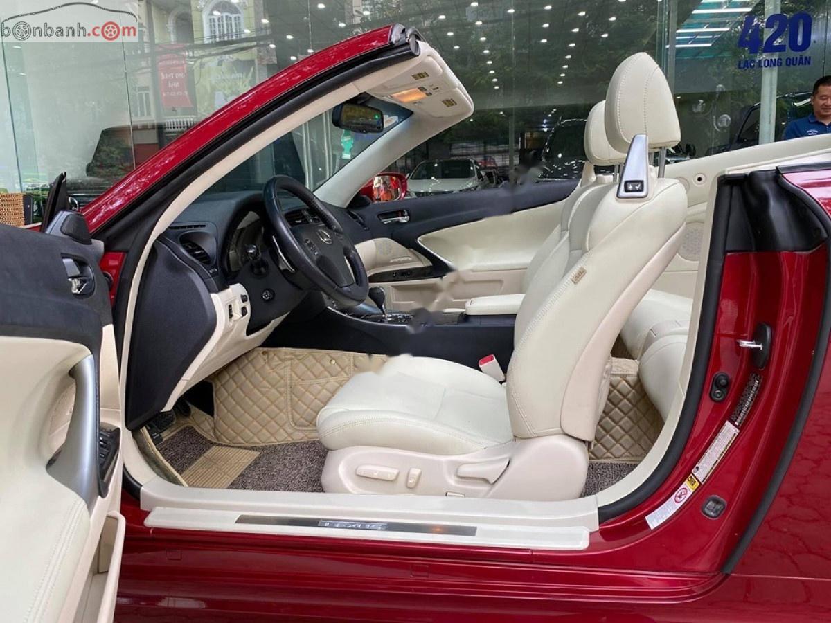 Lexus IS 250C 2010 - Xe Lexus IS 250C đời 2010, màu đỏ, xe nhập