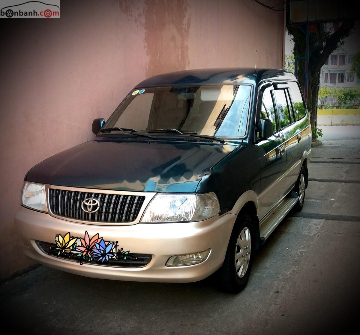 Toyota Zace 2004 - Cần bán Toyota Zace đời 2004, màu xanh lam xe máy chạy êm