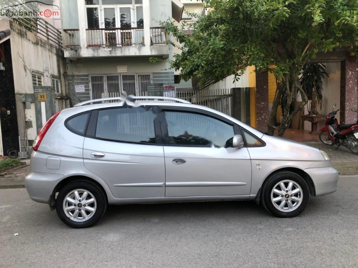 Chevrolet Vivant   2008 - Bán xe Chevrolet Vivant 2008, màu bạc, giá 170tr xe còn mới