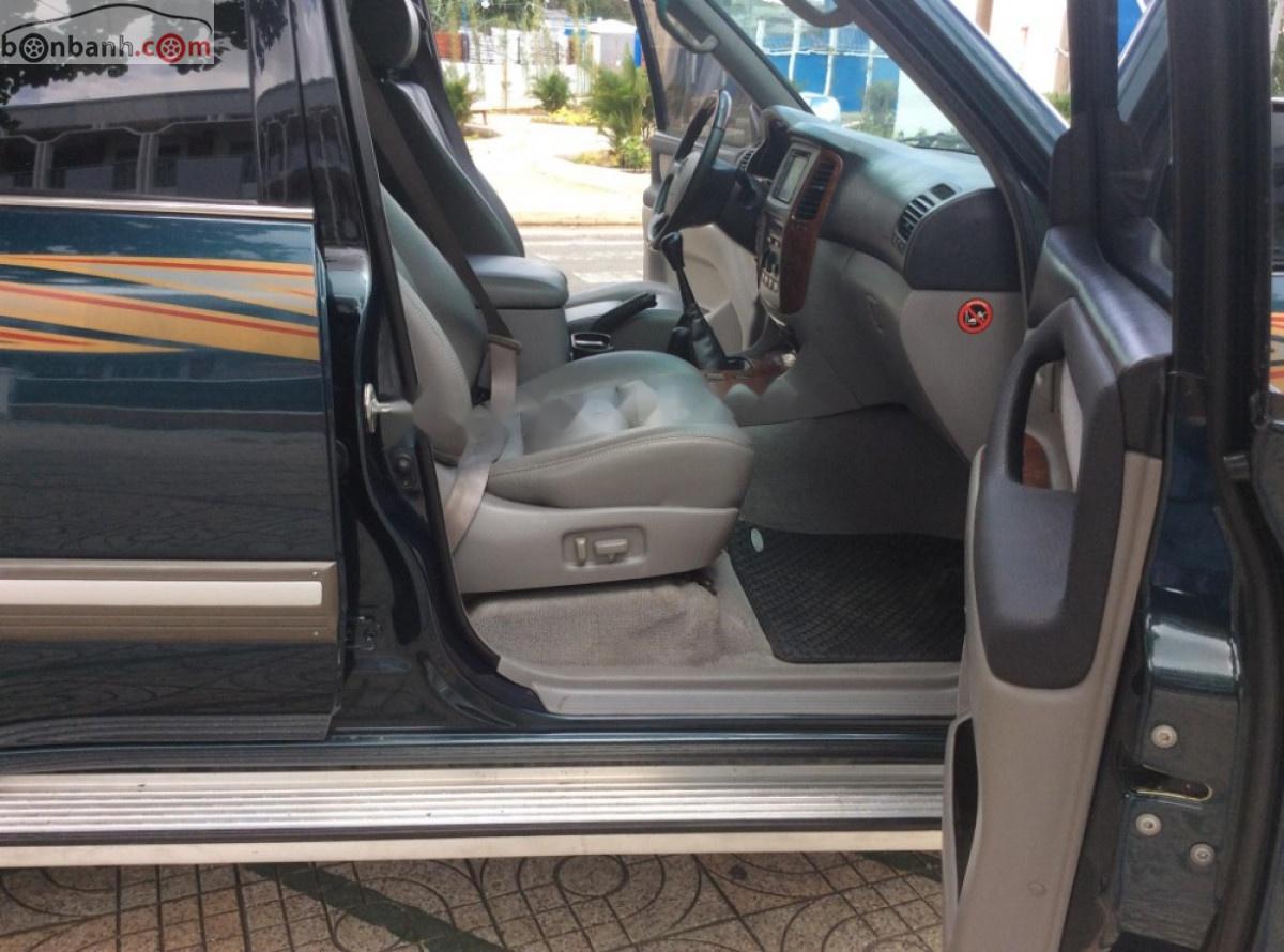 Toyota Land Cruiser GX 4.5 2003 - Cần bán lại xe Toyota Land Cruiser GX 4.5 năm sản xuất 2003, màu xanh lam, giá tốt