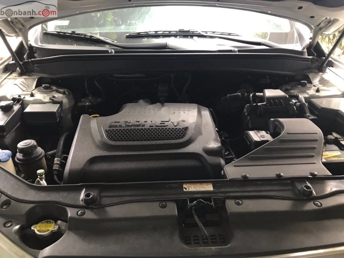 Hyundai Santa Fe SLX 2010 - Cần bán Hyundai Santa Fe SLX sản xuất năm 2010, màu bạc, xe nhập 