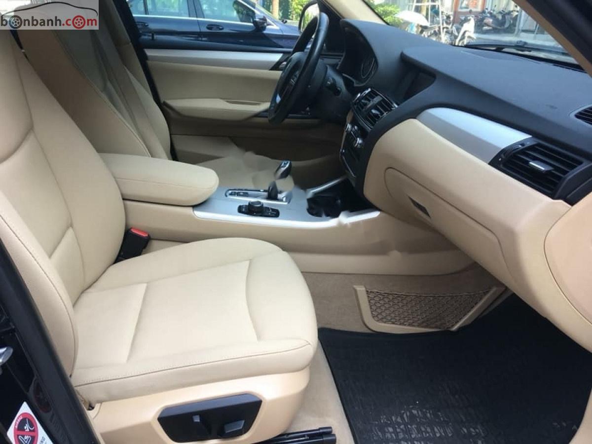 BMW X3 2015 - Bán BMW X3 CRDI đời 2015, màu đen, nhập khẩu chính hãng
