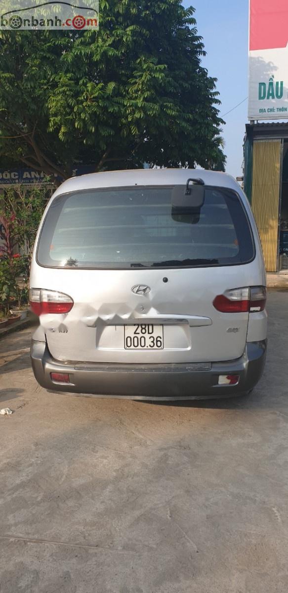 Hyundai Starex 2007 - Bán ô tô Hyundai Starex đời 2007, màu bạc, xe nhập chính hãng