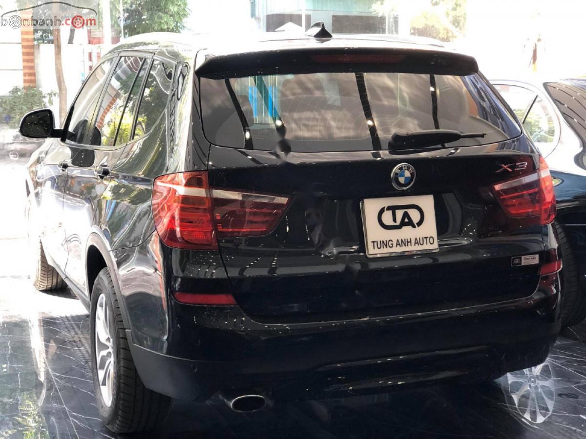 BMW X3 2016 - Bán ô tô BMW X3 sản xuất 2016, màu đen, nhập khẩu