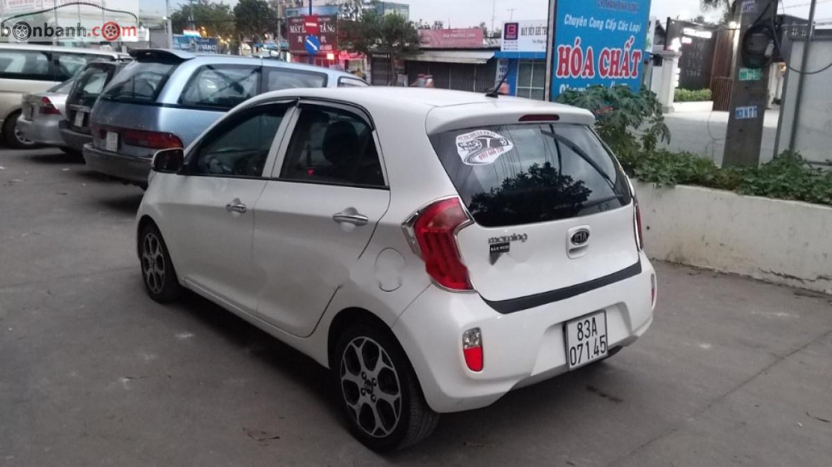 Kia Picanto 2012 - Cần bán xe Kia Picanto đời 2012, màu trắng giá cạnh tranh xe còn mới lắm