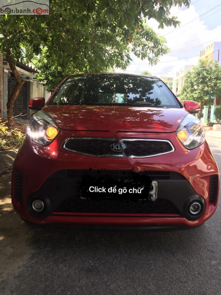 Kia Morning 2015 - Bán ô tô Kia Morning sản xuất 2015, màu đỏ xe còn mới lắm