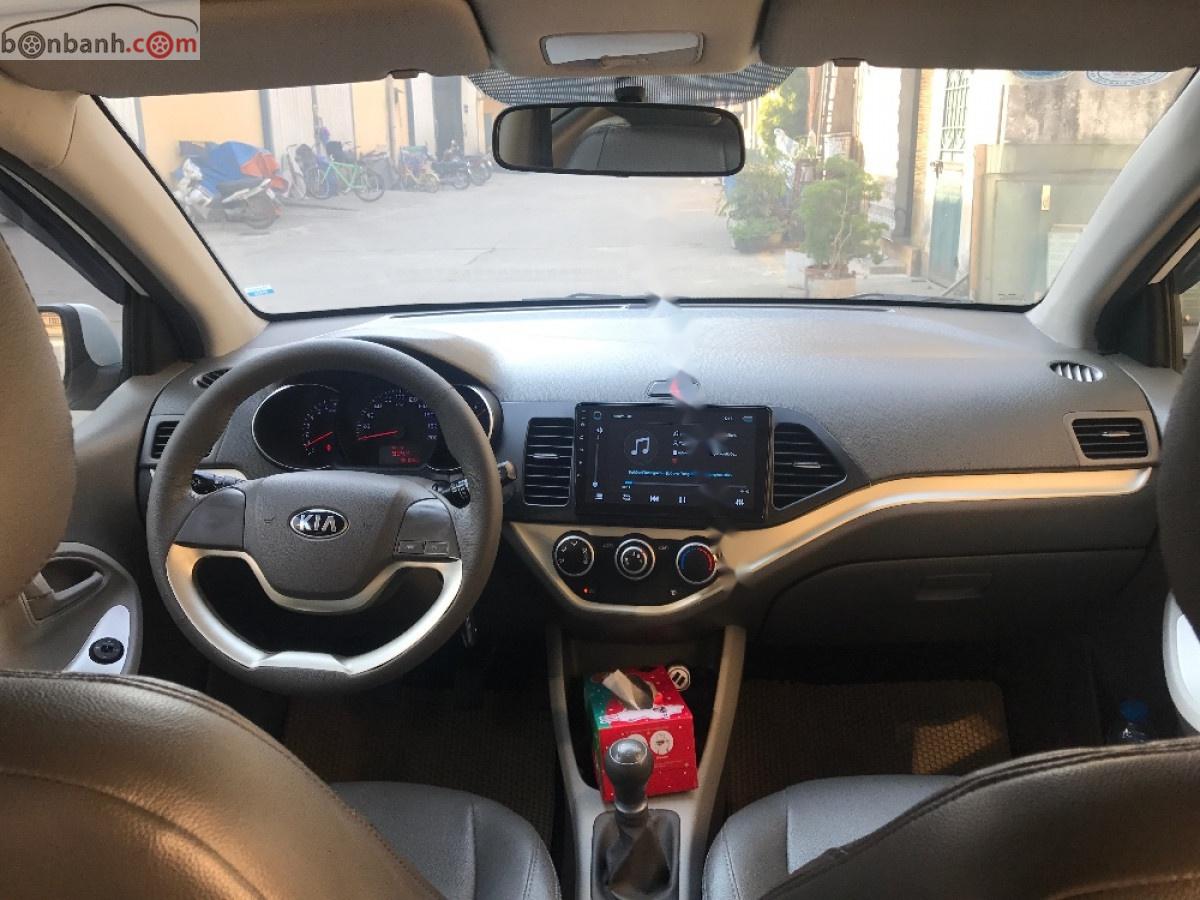 Kia Morning EX 2016 - Cần bán gấp Kia Morning EX sản xuất năm 2016, màu trắng xe gia đình