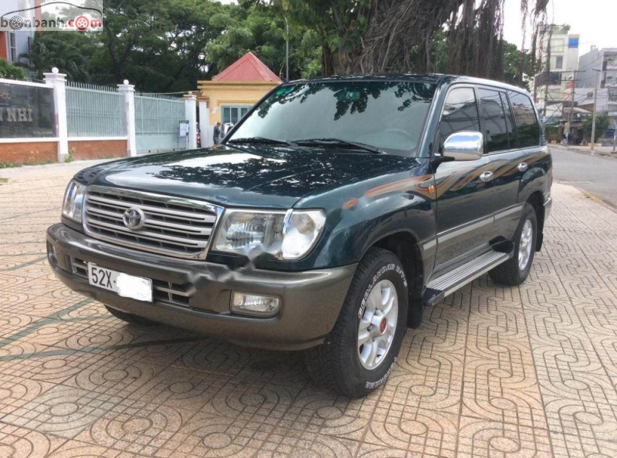 Toyota Land Cruiser GX 4.5 2003 - Cần bán lại xe Toyota Land Cruiser GX 4.5 năm sản xuất 2003, màu xanh lam, giá tốt