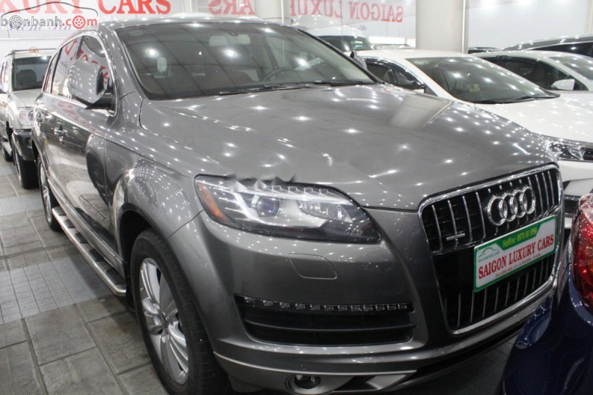 Audi Q7 3.6 AT 2010 - Cần bán xe Audi Q7 3.6 AT năm 2010, màu xám, nhập khẩu