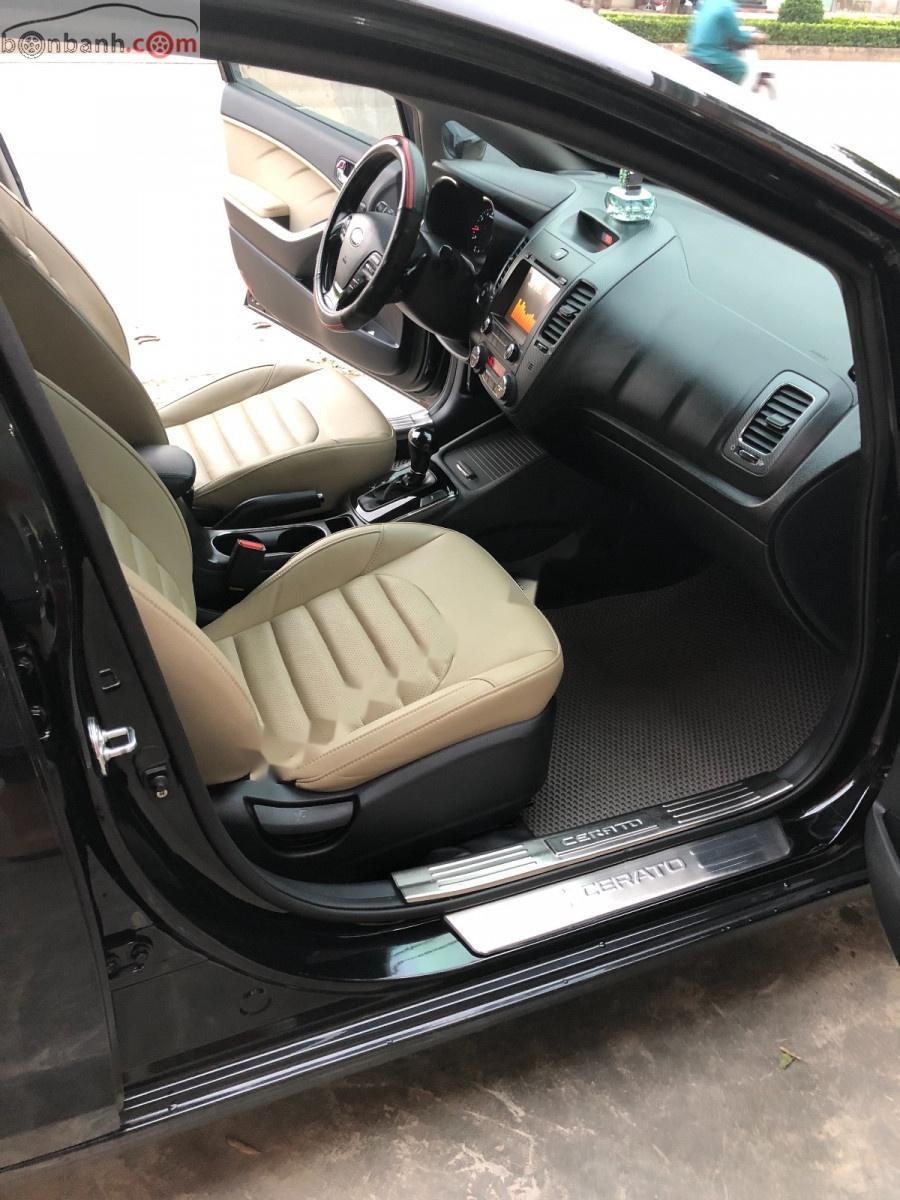 Kia Cerato 2018 - Bán Kia Cerato 1.6 AT năm 2018, màu đen, giá chỉ 545 triệu