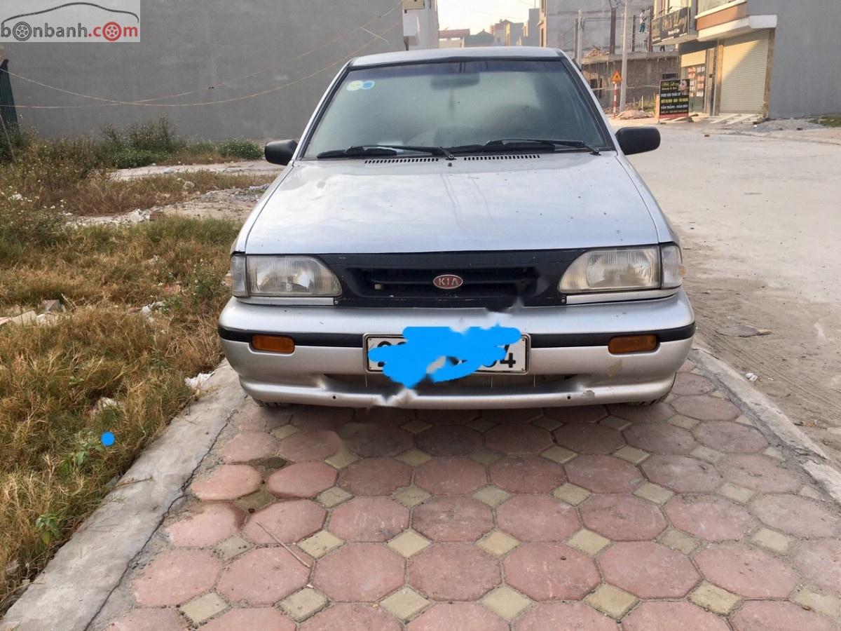 Kia Pride 2000 - Bán Kia Pride đời 2000, màu bạc, giá chỉ 45 triệu xe máy chạy êm
