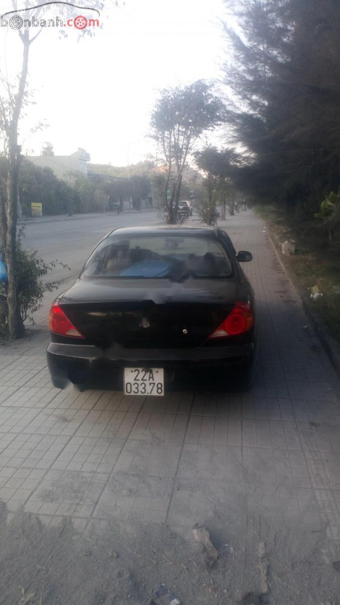 Kia Spectra 1.6 MT 2004 - Bán Kia Spectra 1.6 MT đời 2004, màu đen, nhập khẩu nguyên chiếc