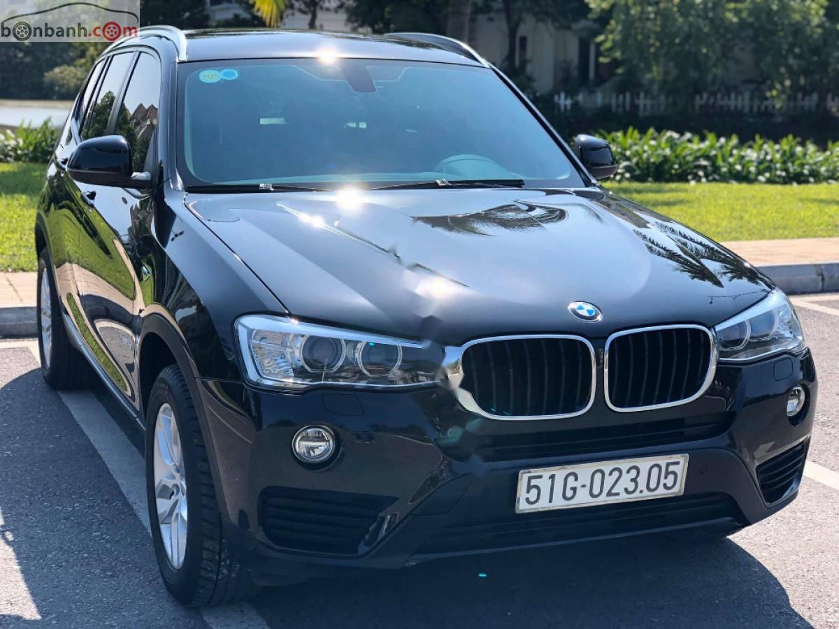 BMW X3 2016 - Bán ô tô BMW X3 sản xuất 2016, màu đen, nhập khẩu