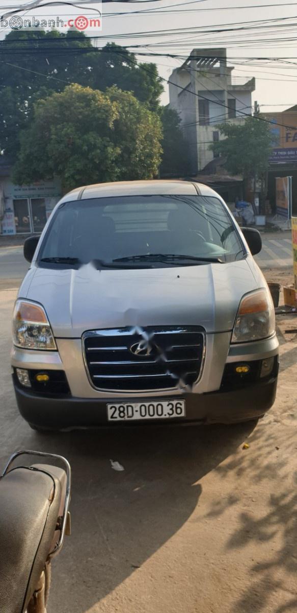 Hyundai Starex 2007 - Bán ô tô Hyundai Starex đời 2007, màu bạc, xe nhập chính hãng