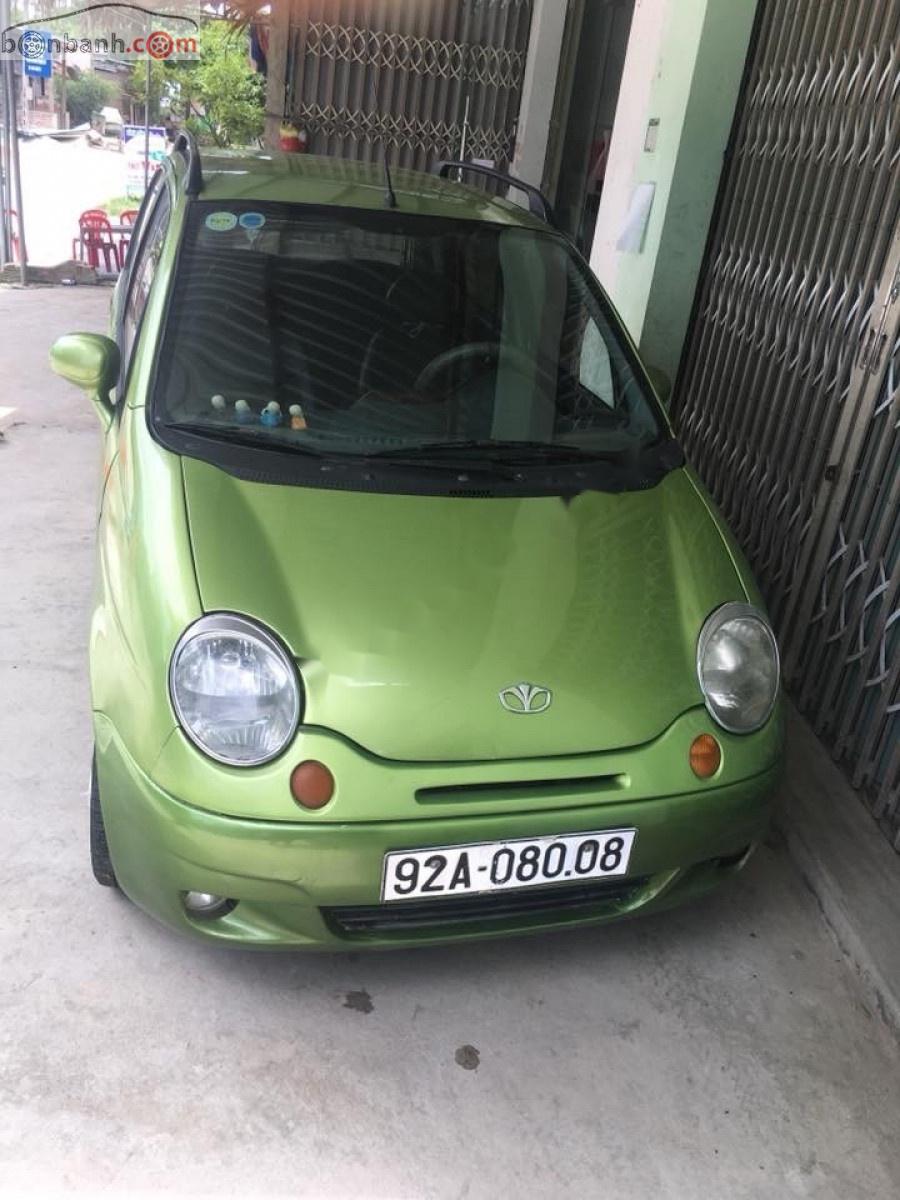 Daewoo Matiz   2008 - Bán Daewoo Matiz đời 2008, màu xanh lục xe còn mới lắm