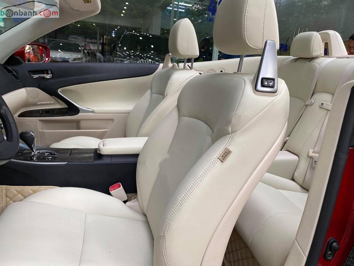 Lexus IS 250C 2010 - Xe Lexus IS 250C đời 2010, màu đỏ, xe nhập