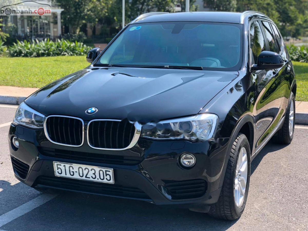 BMW X3 2016 - Bán ô tô BMW X3 sản xuất 2016, màu đen, nhập khẩu
