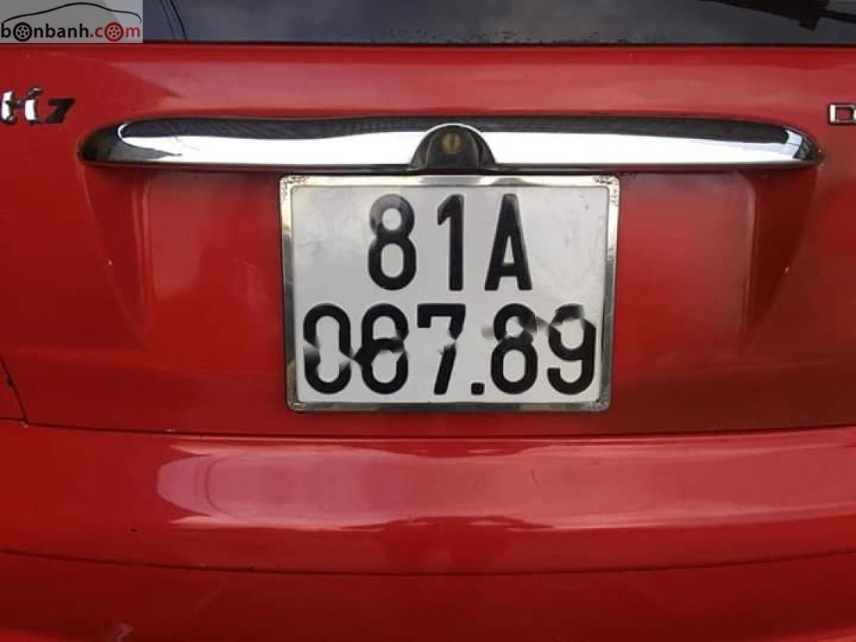 Daewoo Matiz 2003 - Cần bán lại xe Daewoo Matiz SE 2003, màu đỏ xe gia đình, giá chỉ 85 triệu