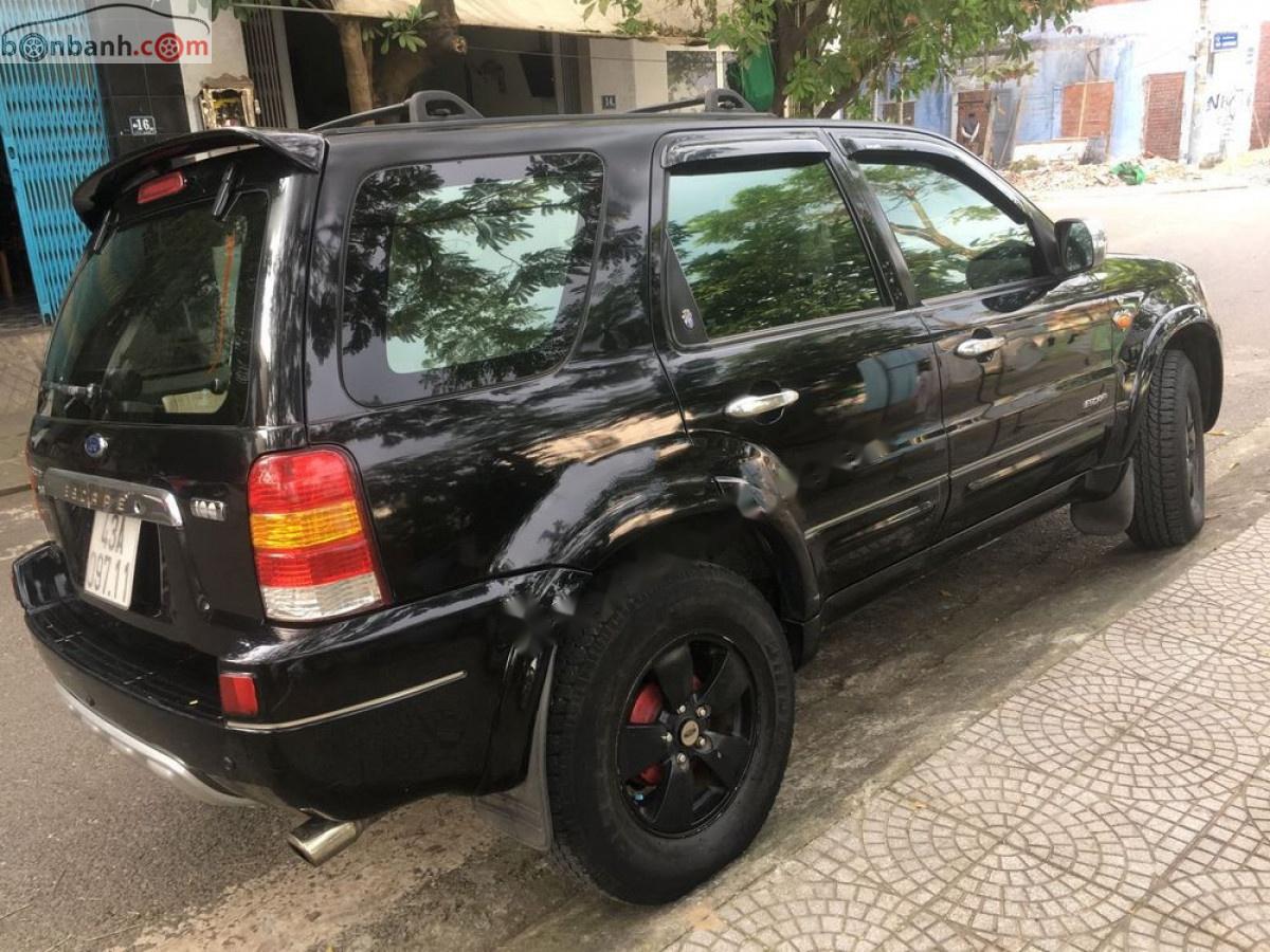 Ford Escape 3.0 V6 2003 - Cần bán xe Ford Escape 3.0 V6 sản xuất năm 2003, màu đen