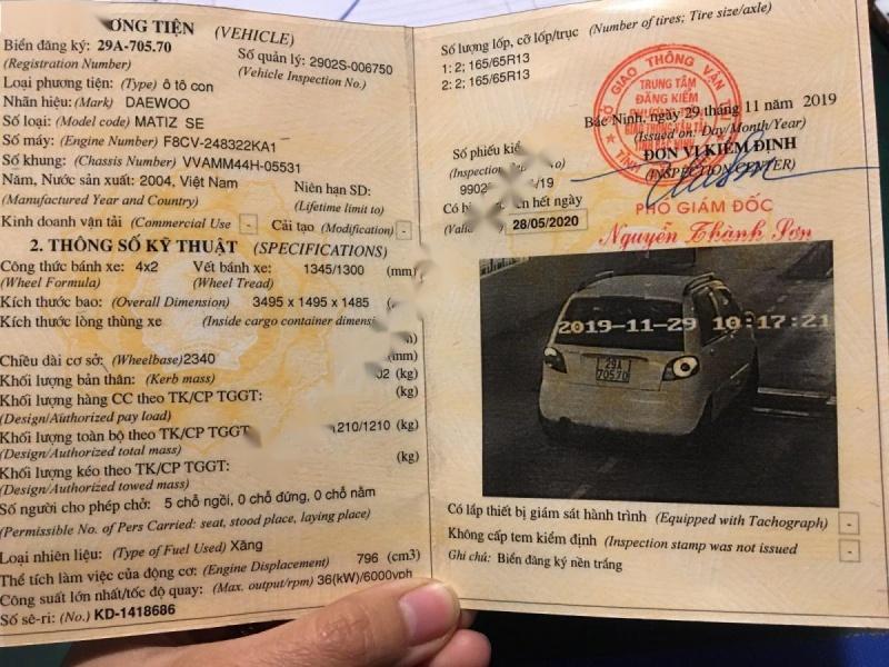 Daewoo Matiz SE 0.8 MT 2004 - Cần bán Daewoo Matiz SE 0.8 MT năm 2004, màu trắng