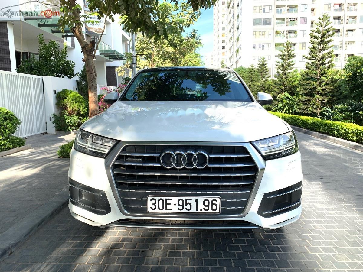 Audi Q7 2017 - Cần bán gấp Audi Q7 đời 2017, màu trắng, nhập khẩu nguyên chiếc chính hãng