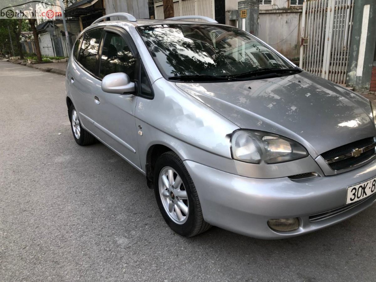 Chevrolet Vivant   2008 - Bán xe Chevrolet Vivant 2008, màu bạc, giá 170tr xe còn mới