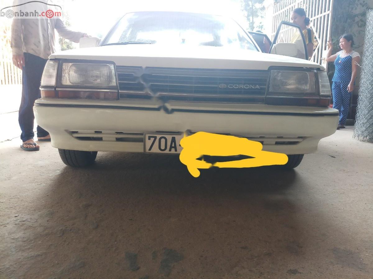 Toyota Corona   1990 - Bán Toyota Corona năm 1990, màu trắng, xe nhập, 47 triệu