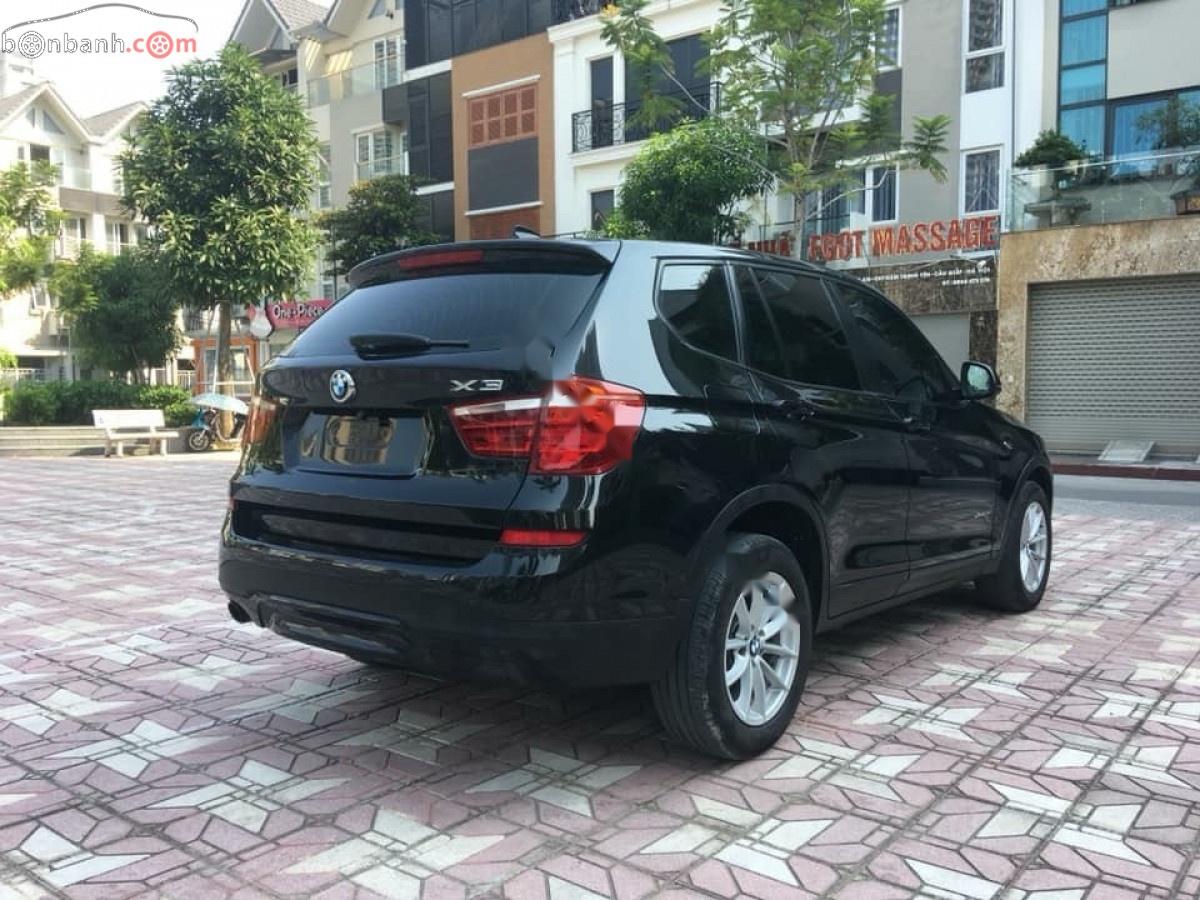 BMW X3 2015 - Bán BMW X3 CRDI đời 2015, màu đen, nhập khẩu chính hãng