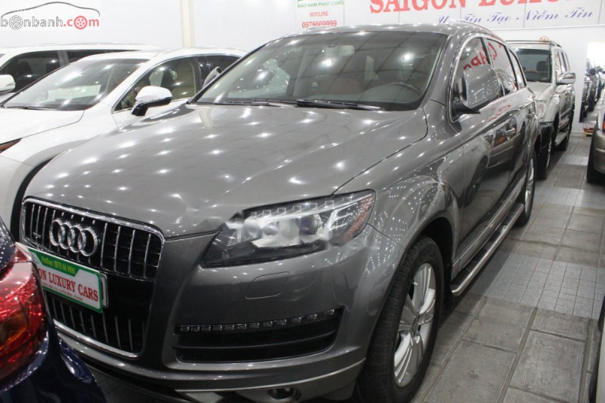 Audi Q7 3.6 AT 2010 - Cần bán xe Audi Q7 3.6 AT năm 2010, màu xám, nhập khẩu